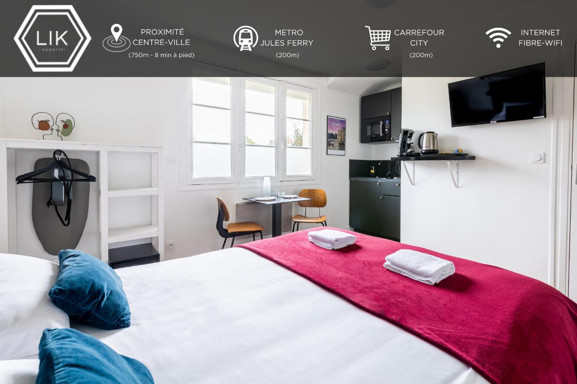 Lik Apparts Thabor Rennes Exteriér fotografie